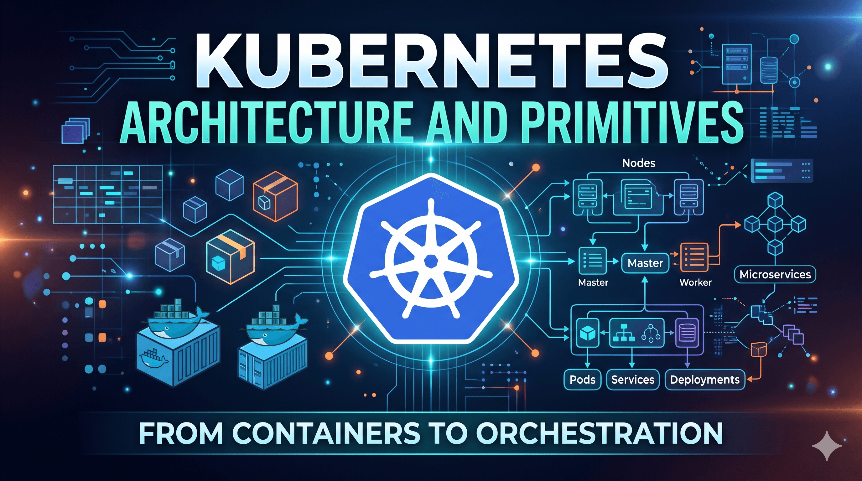 Kubernetes Architecture and Primitives: From Containers to Orchestration