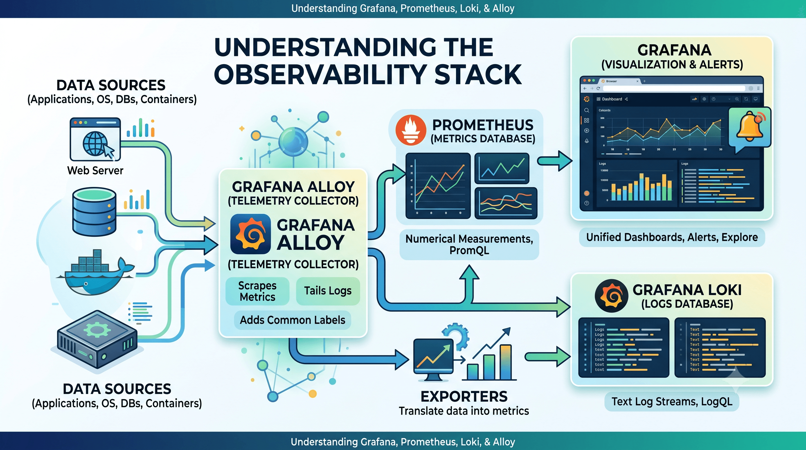 Understanding Observability Stack with Grafana, Prometheus, Loki, and Alloy